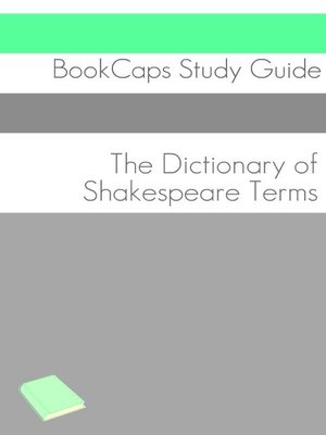 cover image of The Dictionary of Shakespeare Words